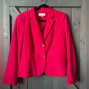 Magenta Calvin Klein blazer
